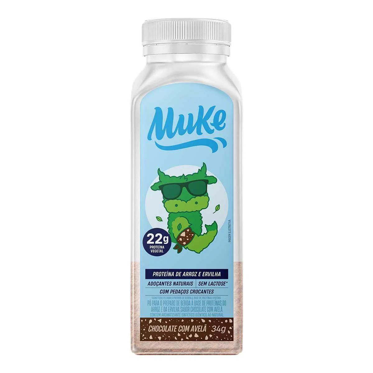 Proteína Vegetal Muke Chocolate com Avelã 34g