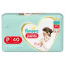 Fralda Pampers Premium Care Pants P - 40 Unidades