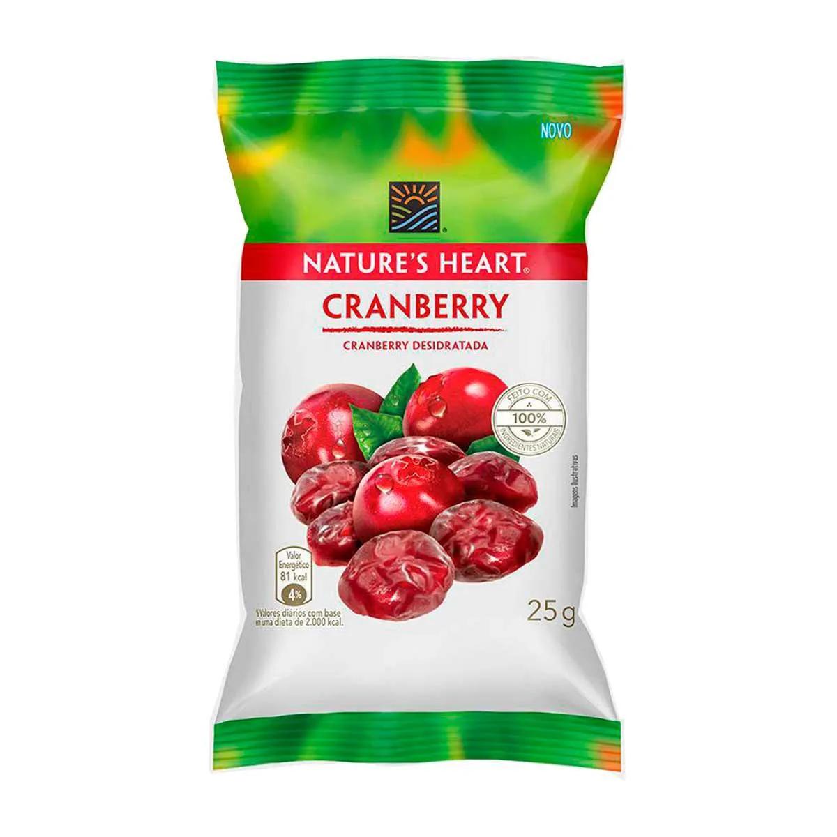 Snack Nature's Heart Cranberry 25g
