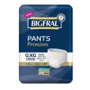 Roupa Íntima Bigfral Pants Premium G/XG 8 unidades