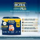 Roupa Íntima Bigfral Derma Plus G/XG 16 unidades