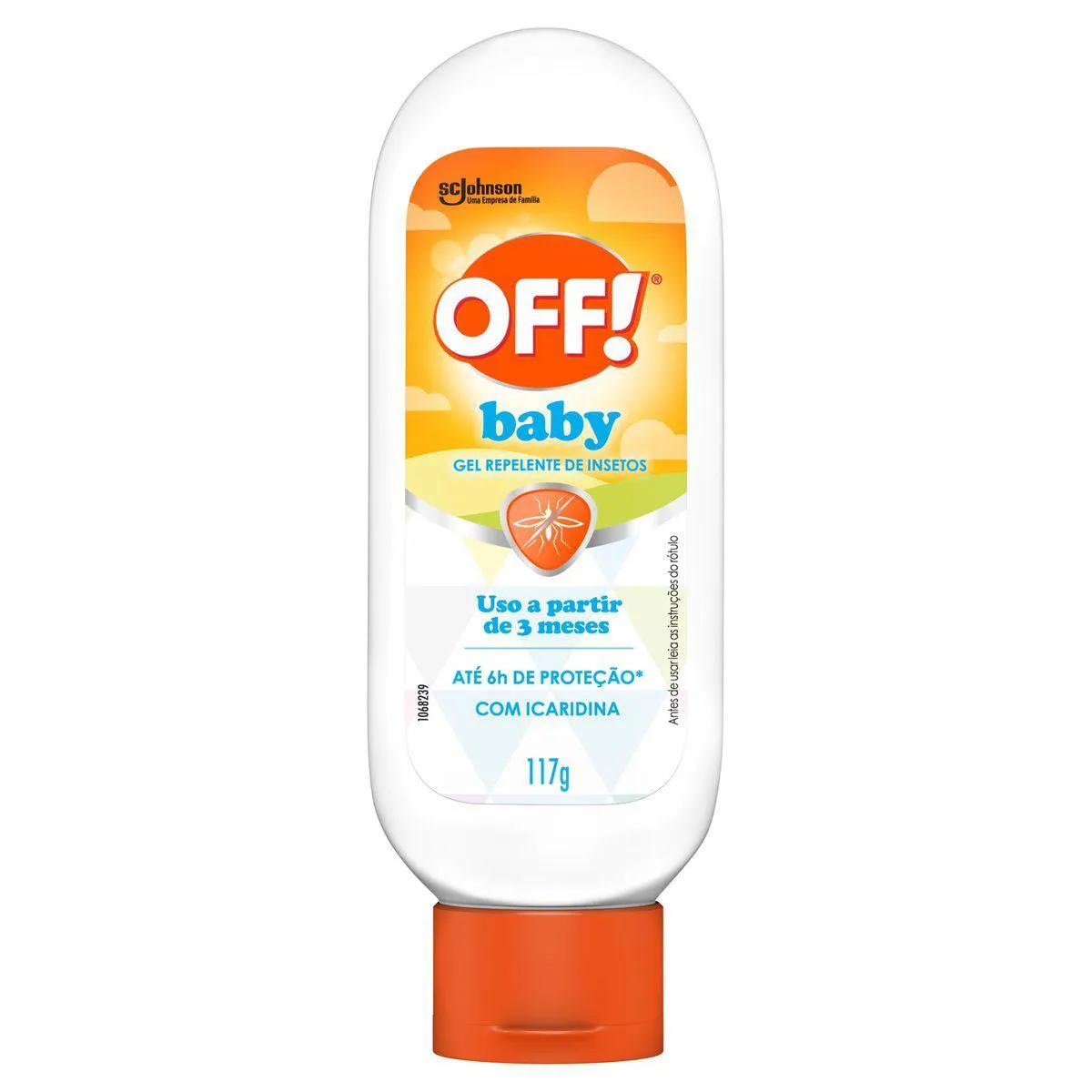 Repelente de Insetos Infantil Off! Baby Gel com 117g