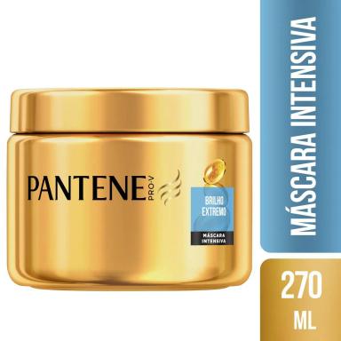 Máscara de Tratamento Pantene Brilho Extremo com 270ml