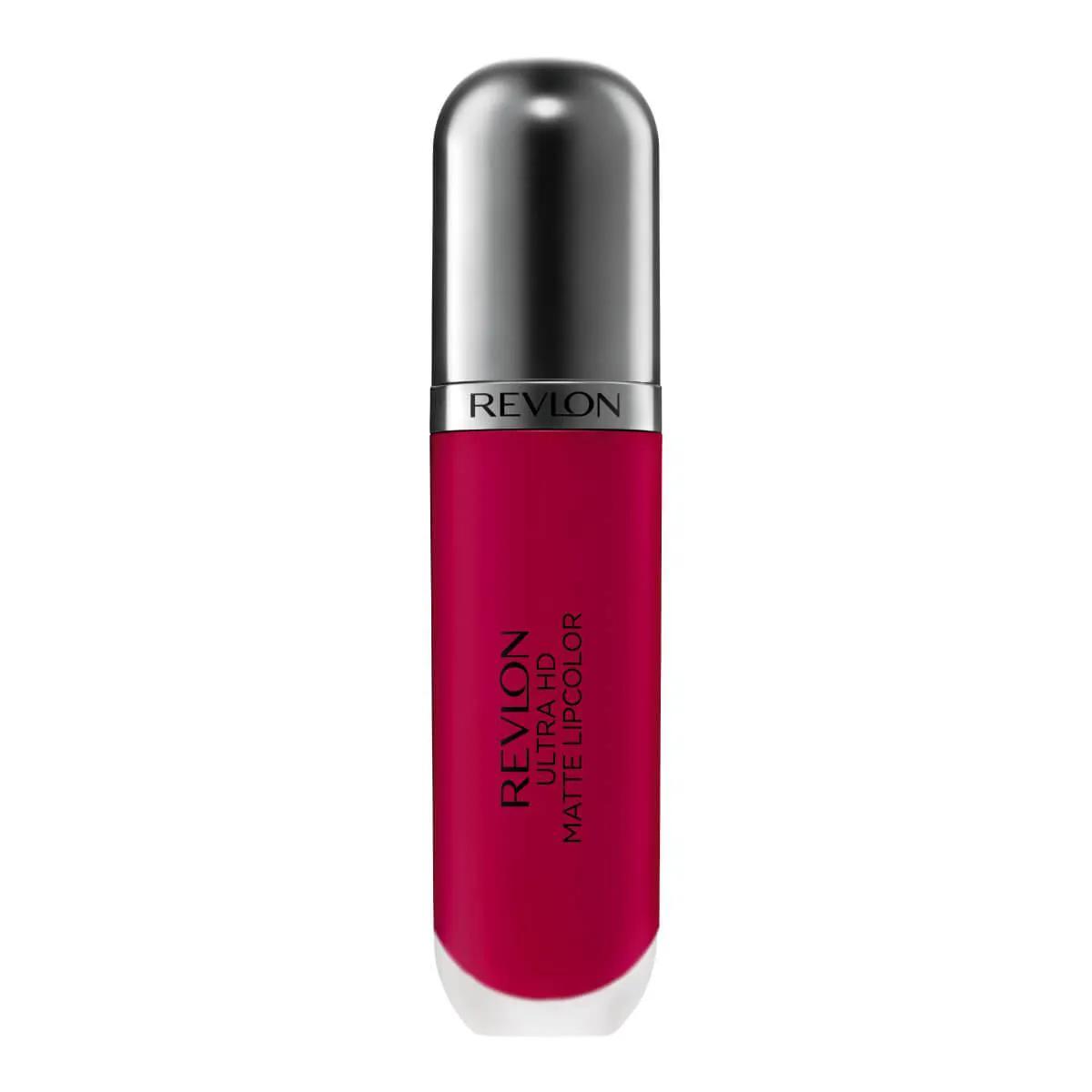 Batom Líquido Revlon Ultra HD Matte Lipcolor Cor Romance com 5,9ml