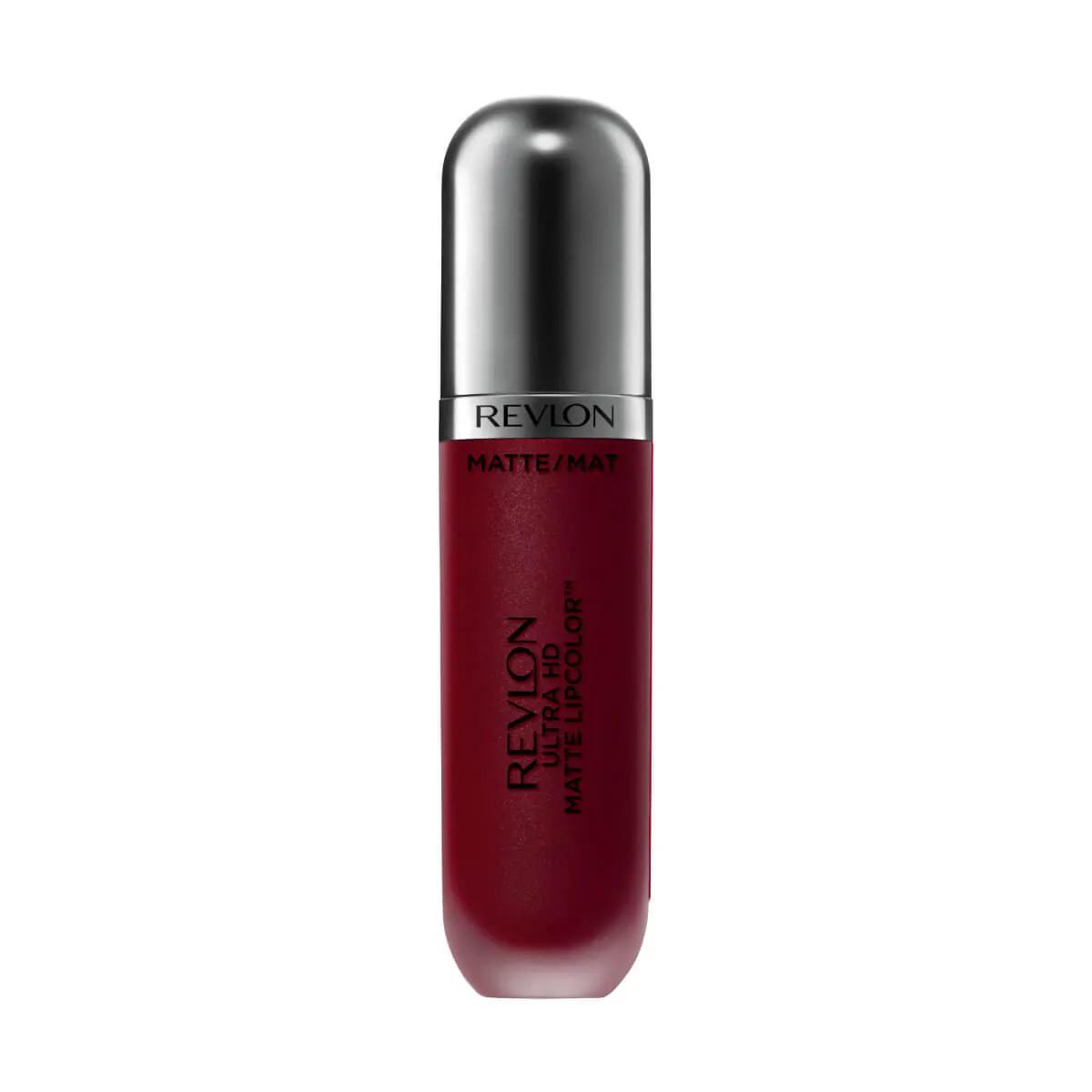 Batom Líquido Revlon Ultra HD Matte Lipcolor Cor Kisses com 5,9ml