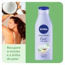Loção Deo-Hidratante Nivea Óleos Essenciais Coco e Óleo Monoi com 200ml