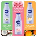 Loção Deo-Hidratante Nivea Óleos Essenciais Coco e Óleo Monoi com 200ml