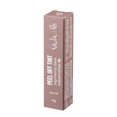 Pigmento para Sobrancelha Vult Peel Off Tint Cor 01 com 4g