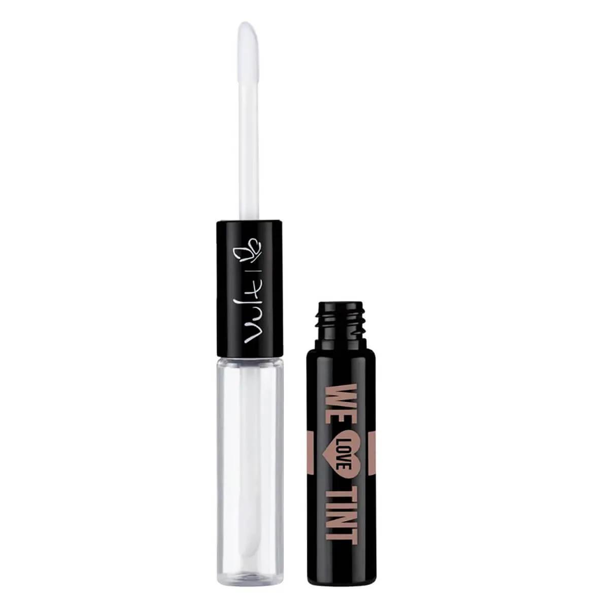 Batom Líquido Vult We Love Tent 2 em 1 com Fixador Cor Contatinho com 4ml