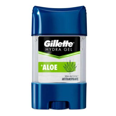 Desodorante Gillette Hydra Gel Aloe Antitranspirante Sem Álcool com 82g