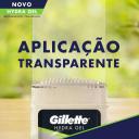 Desodorante Antitranspirante Hydra Gel Gillette Aloe Aplicação Transparente Masculino com 45g