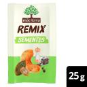 Mix de Sementes Mãe Terra Remix Sementes de Abóbora, Girassol, Castanha-de-Caju com 25g