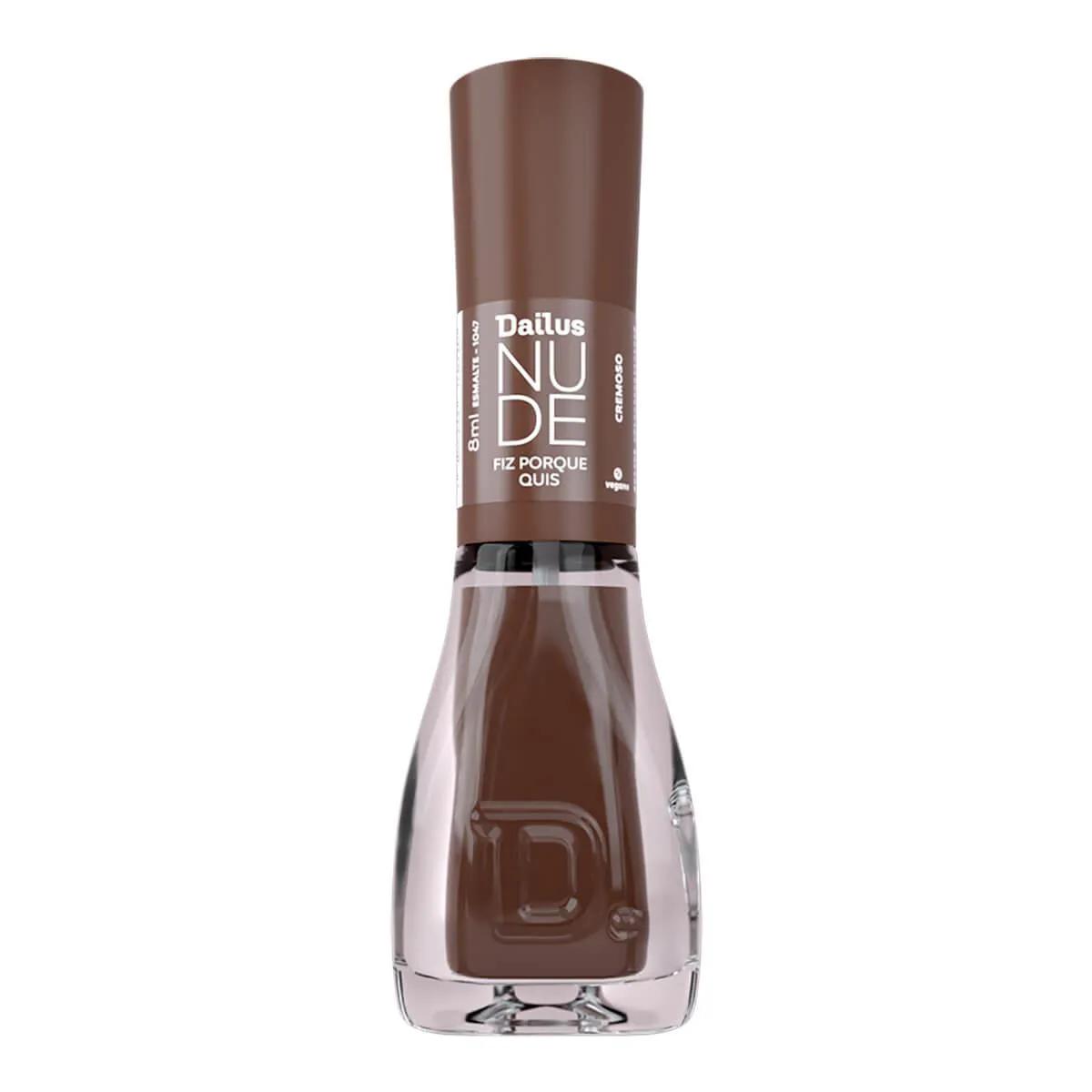Esmalte Cremoso Dailus Nude 1047 Fiz Porque Quis com 8ml