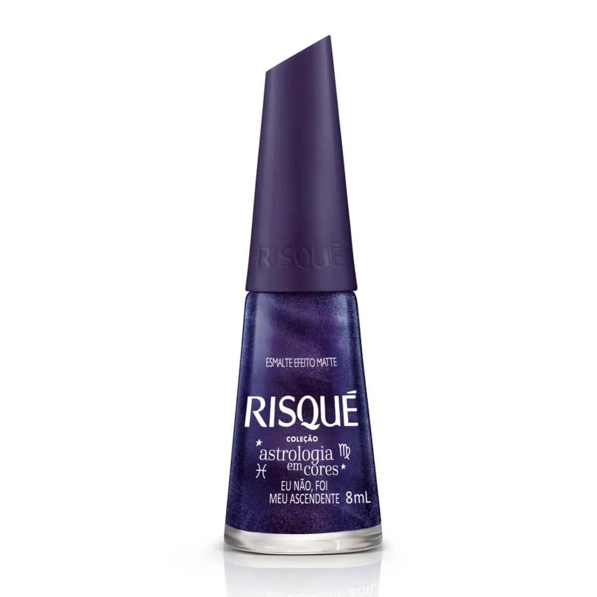 Esmalte Efeito Matte Risqué Eu Não, Foi Meu Ascendente 8ml