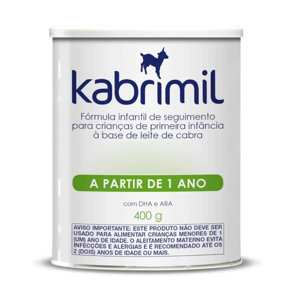 Fórmula Infantil Kabrimil À Base de Leite de Cabra A Partir de 1 Ano 400g