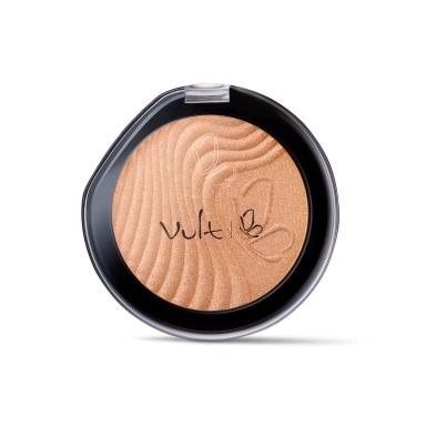 Pó Compacto Iluminador Vult Cor Champagne com 1 unidade