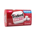 Pastilhas Trident Mints Sabor Morango com 50 unidades