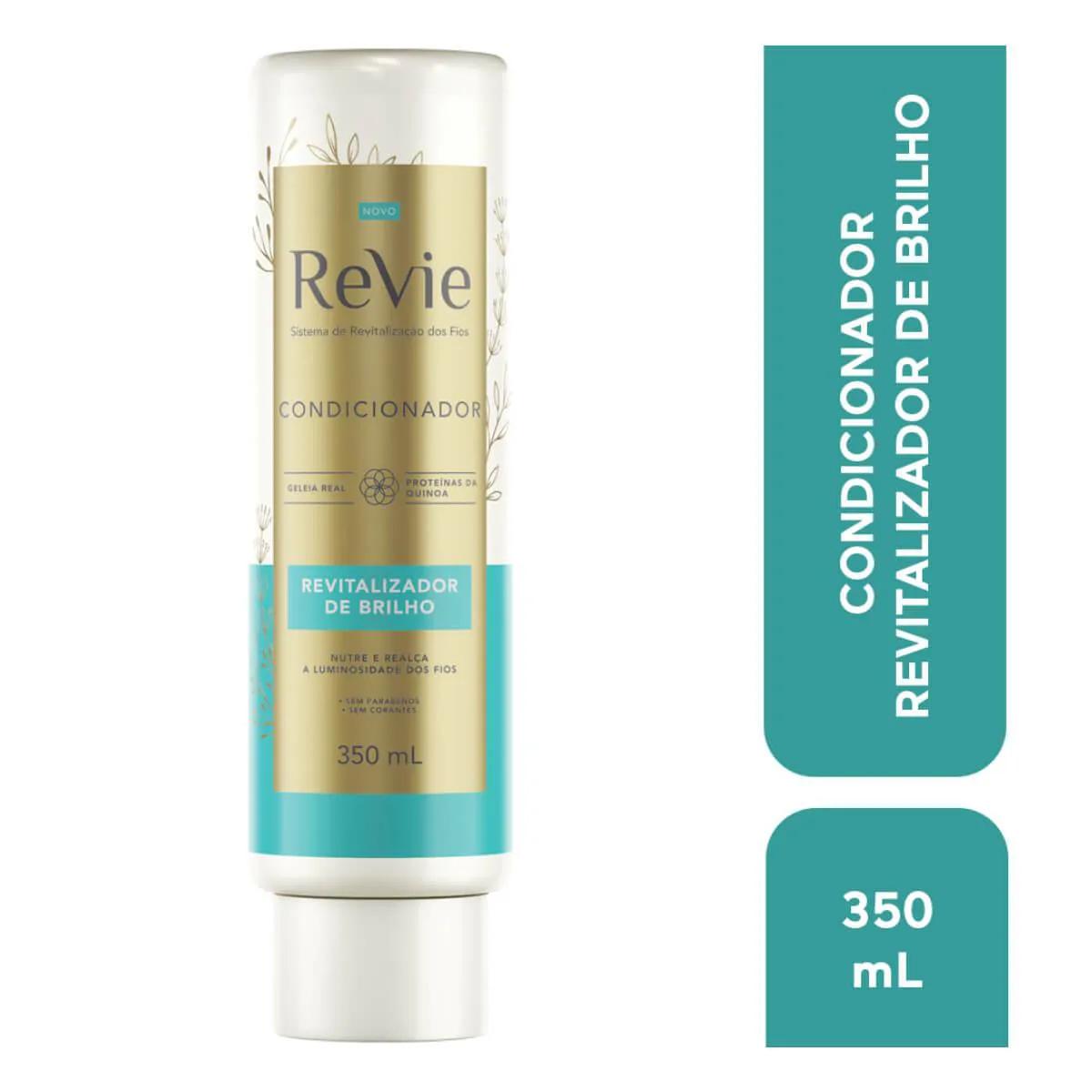 Condicionador Revie Revitalizador de Brilho com 350ml