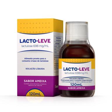 Suplemento Alimentar Lacto-Leve 698mg/ml Ameixa Solução Líquida com 120ml