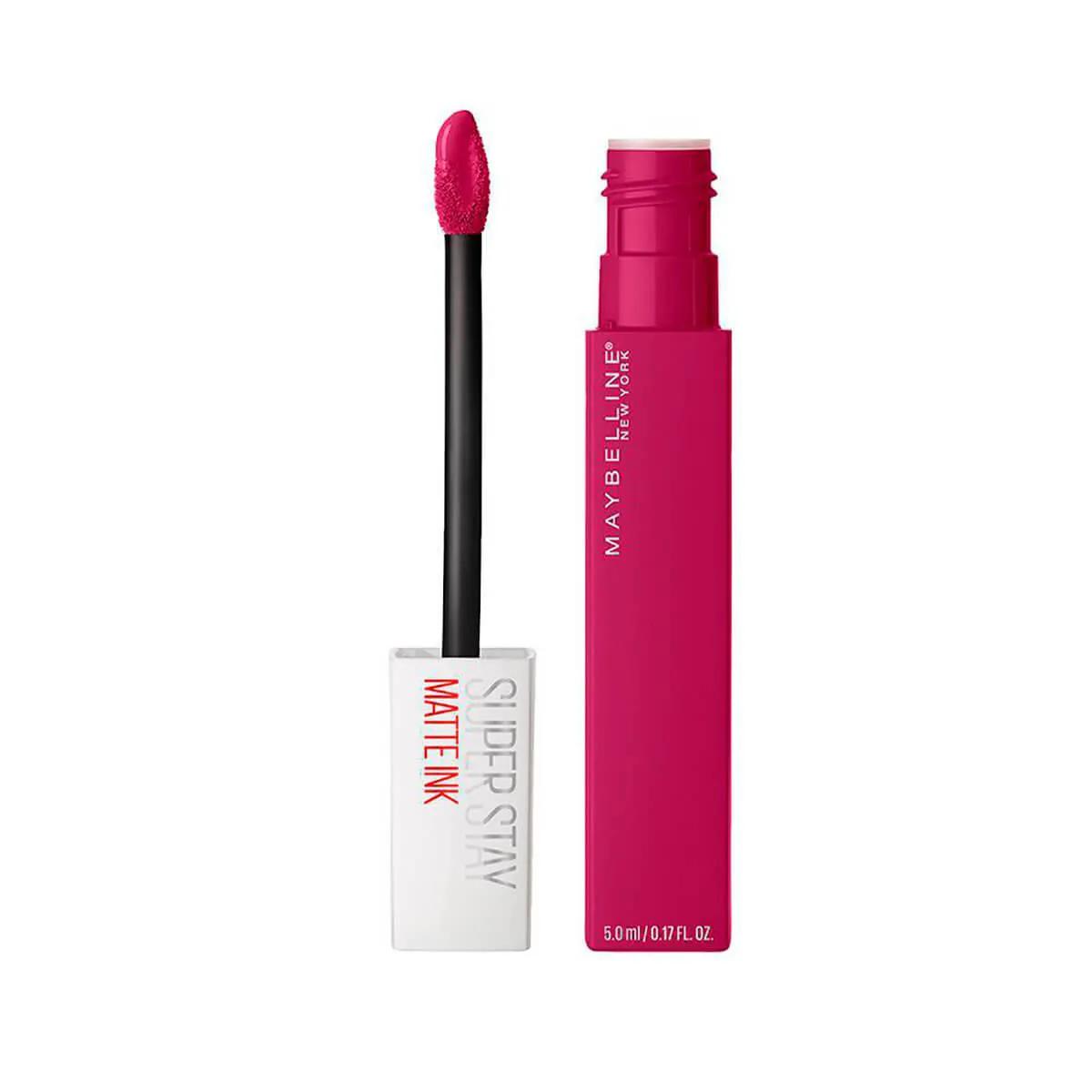Batom Líquido Longa Duração Maybelline SuperStay Matte Ink City Edition 120 Artist 5ml