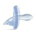 Chupeta de Silicone Lillo Soft Calming Tamanho 2 Azul com 1 unidade