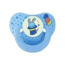 Chupeta Lillo Dia e Noite Tamanho 2 Cor Azul com 2 unidades