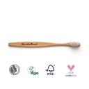 Escova de Dente de Bambu Vegana Humble Brush Média Cerdas Brancas 1 unidade