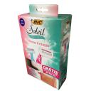 Kit Bic Soleil Sensitive Aparelho de Depilar Descartável com 4 unidades + Necessaire grátis