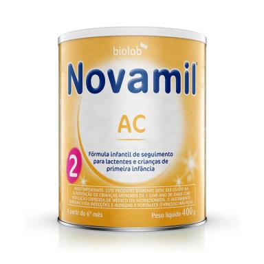 Fórmula Infantil Novamil AC 2 Biolab com 400g