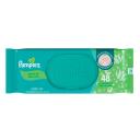 Lenço Umedecido Pampers Aroma de Aloe Vera com 48 unidades