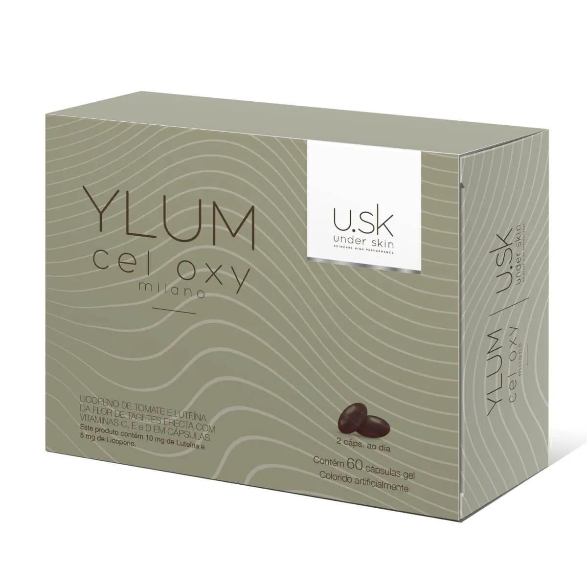 Suplemento Alimentar Ylum Cel Oxy Under Skin com 60 cápsulas