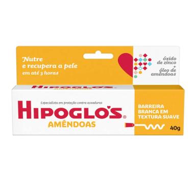 Creme Preventivo Contra Assaduras Hipoglós Amêndoas Nutre e Recupera com 40g