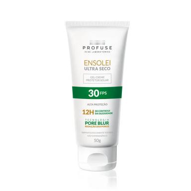 Protetor Solar Profuse Ensolei Ultra Seco FPS 30 Gel Creme com 50g