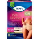 Roupa Íntima Feminina Tena Pants Discreet Nude G/EG 8 unidades