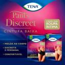 Roupa Íntima Feminina Tena Pants Discreet Nude G/EG 8 unidades