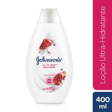Loção Hidratante Corporal Johnson's Nutri Spa Renovadora com 400ml