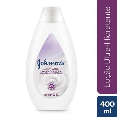 Loção Hidratante Johnson's Daily Care Lavanda e Camomila com 400ml