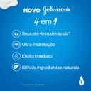 Loção Hidratante Corporal Johnson's Daily Care Lavanda e Camomila com 200ml