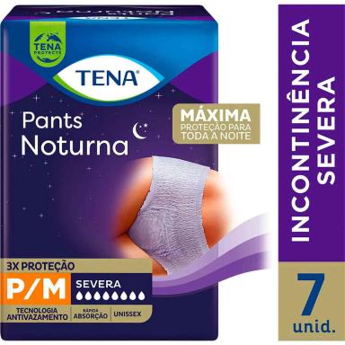 Roupa Íntima Tena Pants Noturna P/M 7 unidades