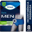 Roupa Íntima Masculina Tena Pants Men G/EG 8 unidades