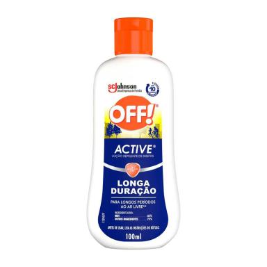 Repelente de Insetos Off! Longa Duração Loção com 100ml