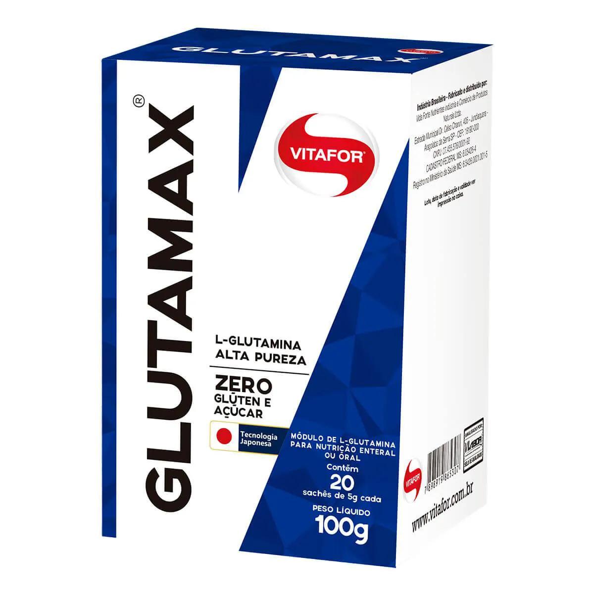 Módulo de L-Glutamina Vitafor Glutamax 20 Sachês