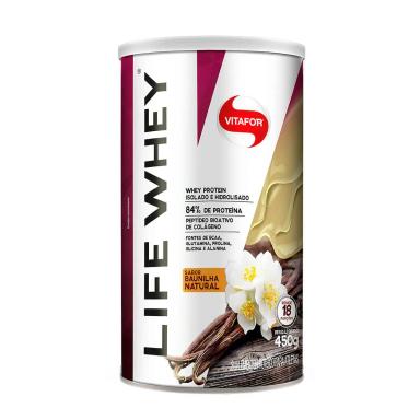 Life Whey Vitafor Baunilha Natural 450g