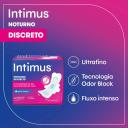 Absorvente Intimus Noturno Discreto Cobertura Suave com Abas com 28 unidades