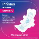 Absorvente Intimus Noturno Discreto Cobertura Suave com Abas com 28 unidades