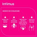 Absorvente Intimus Noturno Discreto Cobertura Suave com Abas com 14 unidades