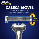 kit Aparelho de Barbear Gillette Prestobarba3 Liga dos Campeões com 6 unidades