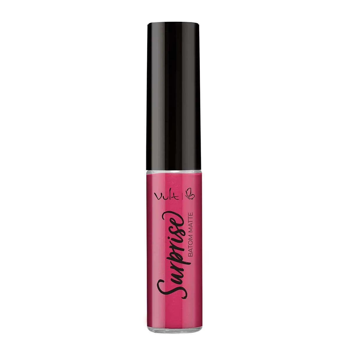 Batom Vult Surprise Matte Líquido Cor Fantastic Pink com 5,6ml