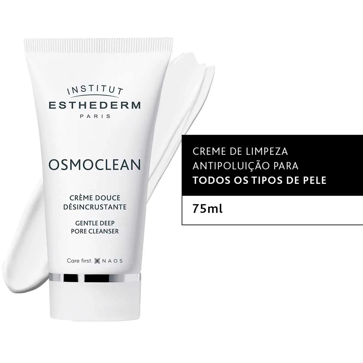 Creme de Limpeza Facial Esthederm Paris L'Osmoclean Douce Desincrustante com 75ml