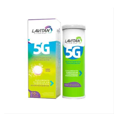 Lavitan 5g Sabor Limão com 10 comprimidos efervescentes